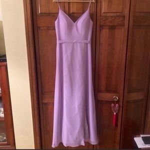 Azazie Light Purple Bridesmaid or Prom Dress - Size 4